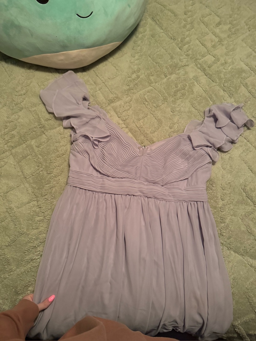 Birdy grey wedding guest gown